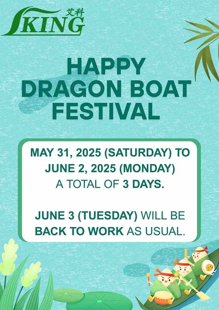 Aviso de vacaciones del Festival del Barco Dragón IKING