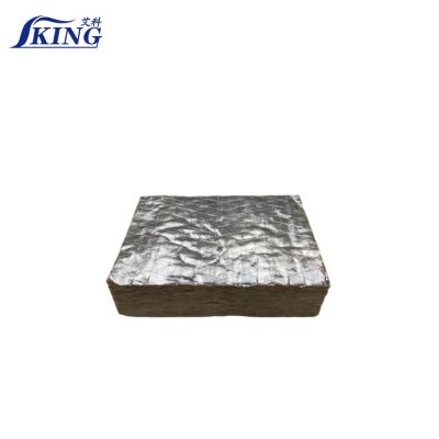 Tablero de lana de roca con papel de aluminio